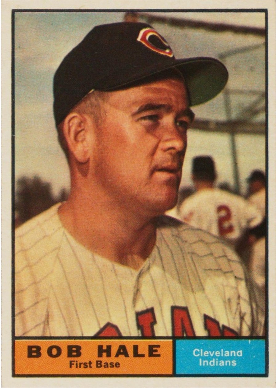 1961 Topps #532 Bob Hale, Cleveland Indians