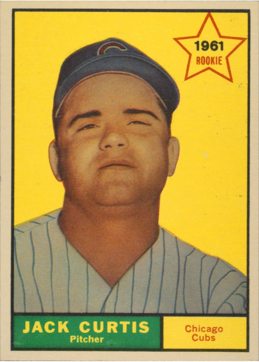 1961 Topps #533 Jack Curtis, Chicago Cubs
