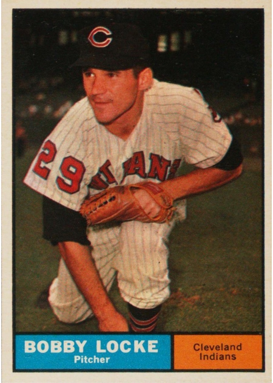 1961 Topps #537 Bobby Locke, Cleveland Indians