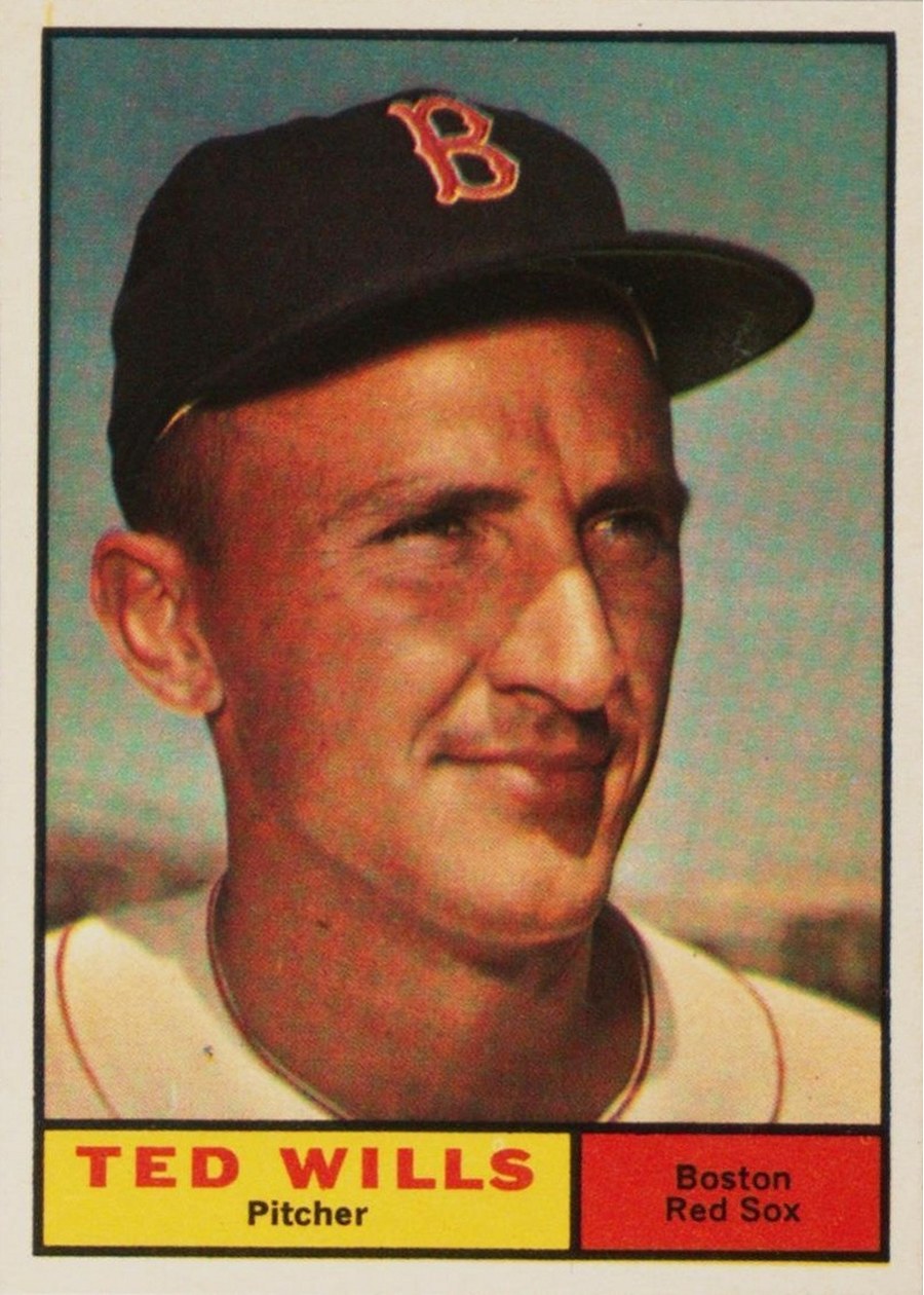 1961 Topps #548 Ted Wills, Boston Red Sox