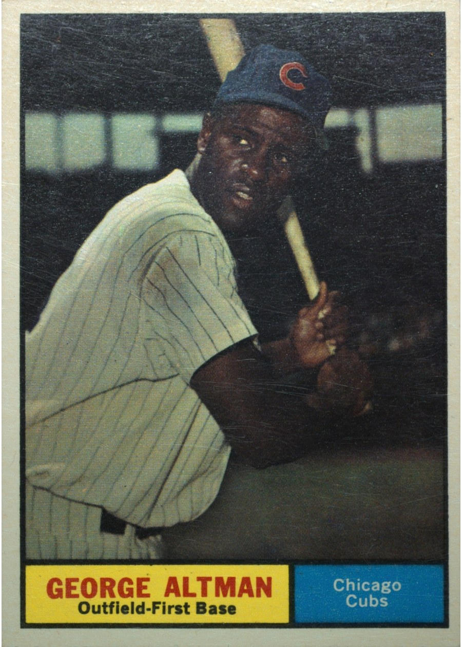 1961 Topps #551 George Altman, Chicago Cubs