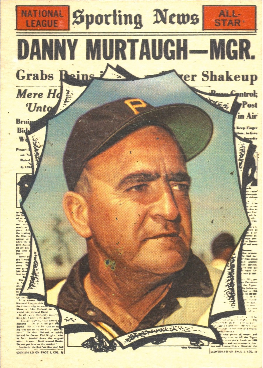 1961 Topps #567 Danny Murtaugh, Pittsburgh Pirates