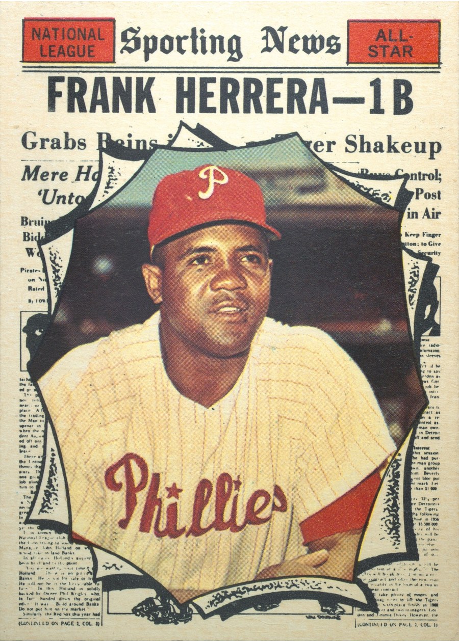1961 Topps #569 Frank Herrera, Philadelphia Phillies