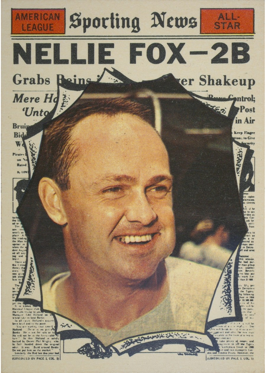 1961 Topps #570 Nellie Fox, Chicago White Sox