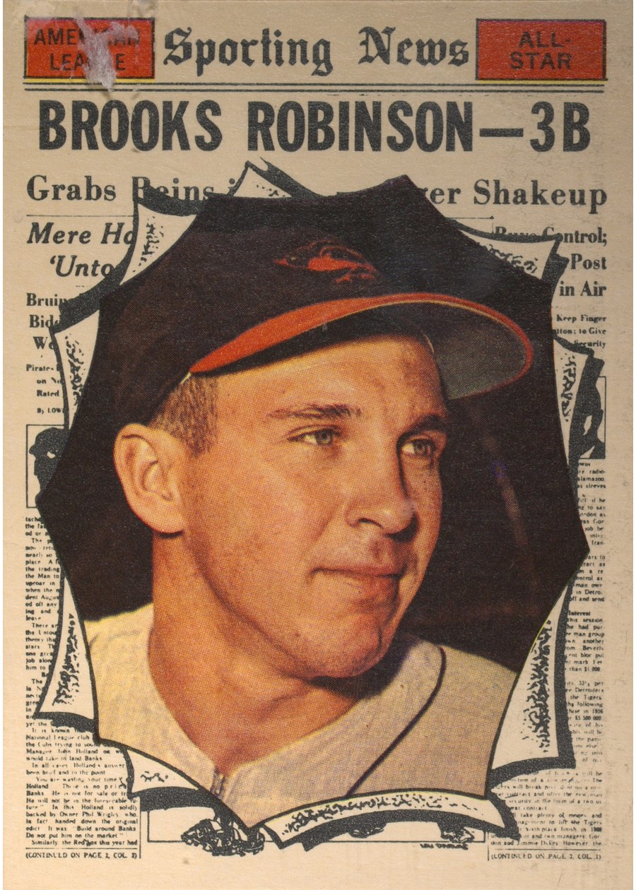 1961 Topps #572 Brooks Robinson, Baltimore Orioles