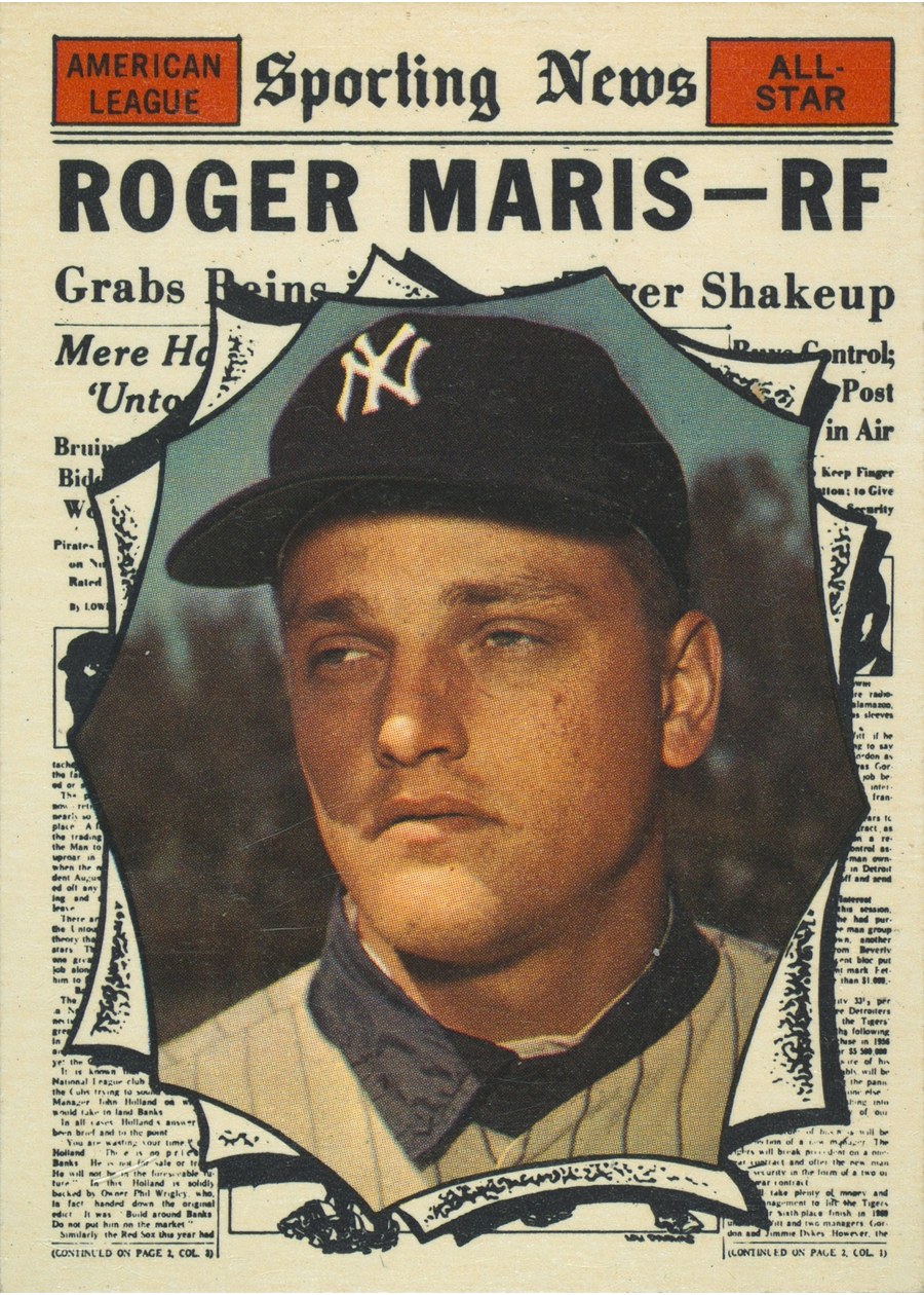 1961 Topps #576 Roger Maris, New York Yankees