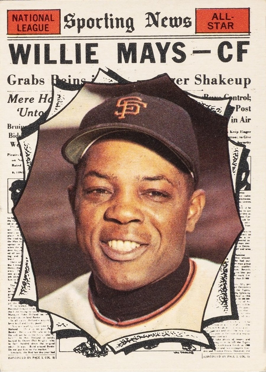 1961 Topps #579 Willie Mays, San Francisco Giants