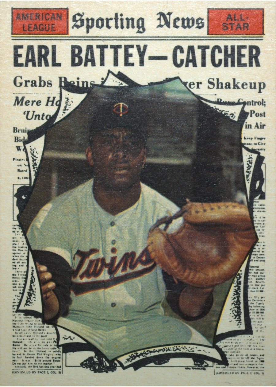 1961 Topps #582 Earl Battey, Minnesota Twins