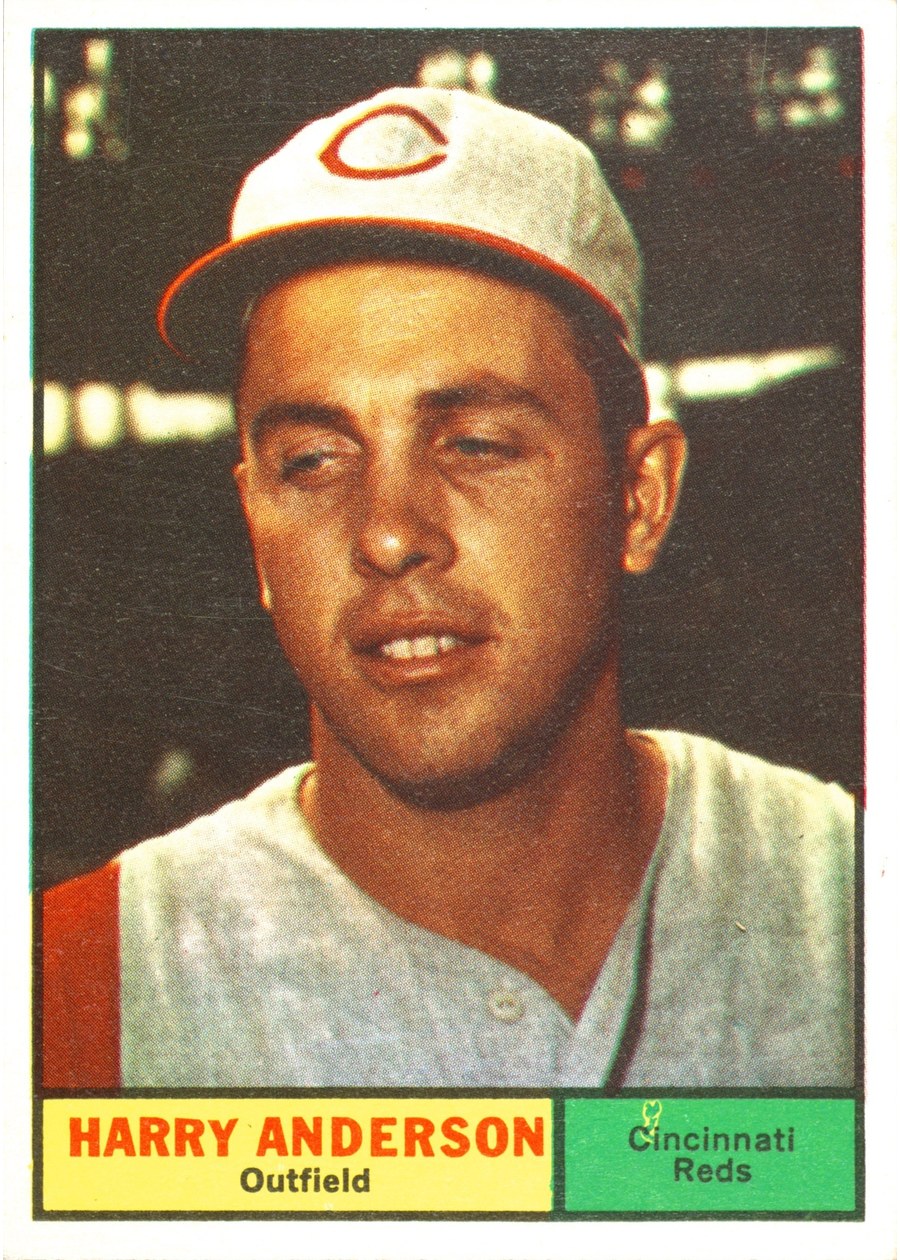 1961 Topps #76 Harry Anderson, Cincinnati Reds