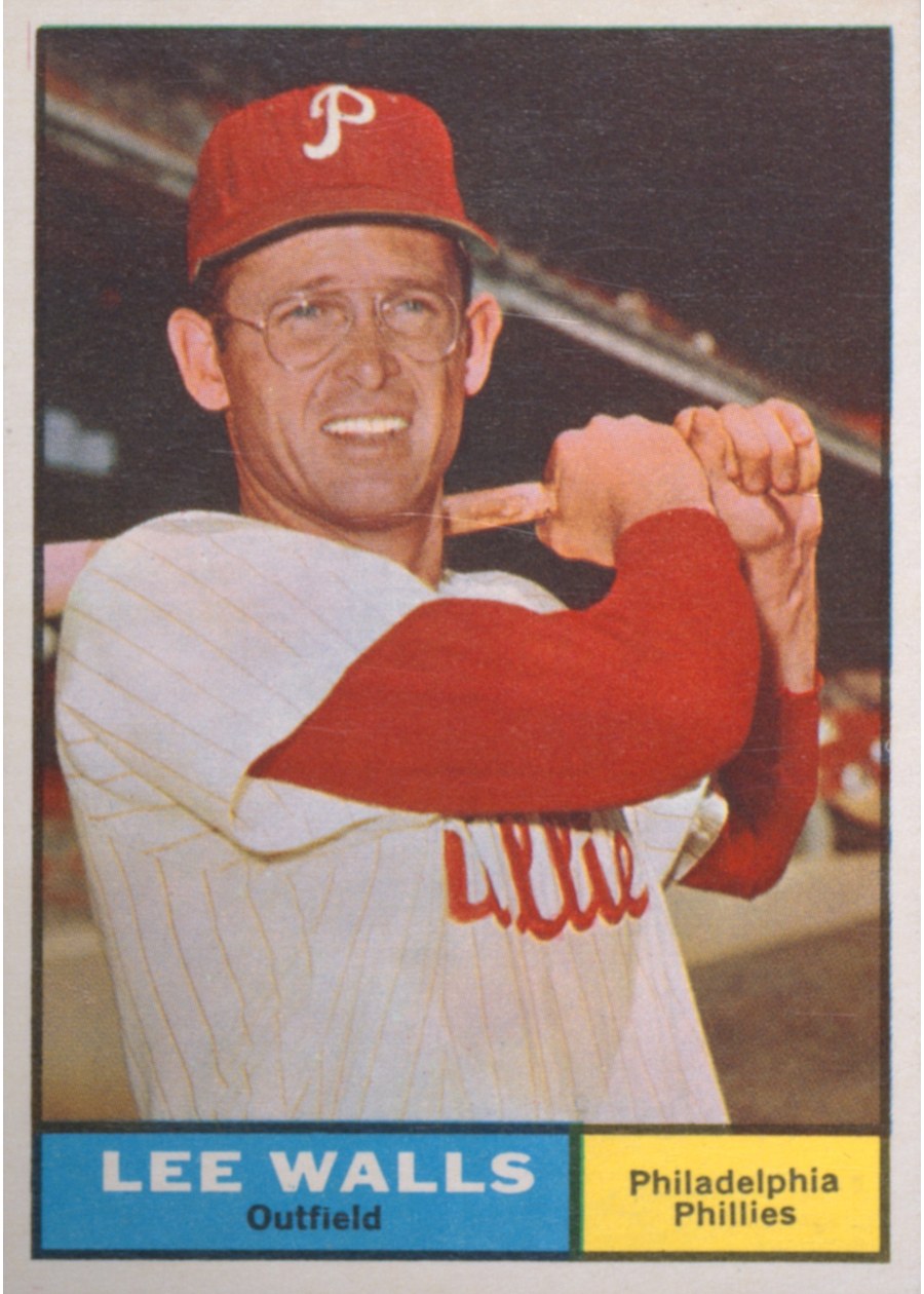 1961 Topps #78 Lee Walls, Philadelphia Phillies