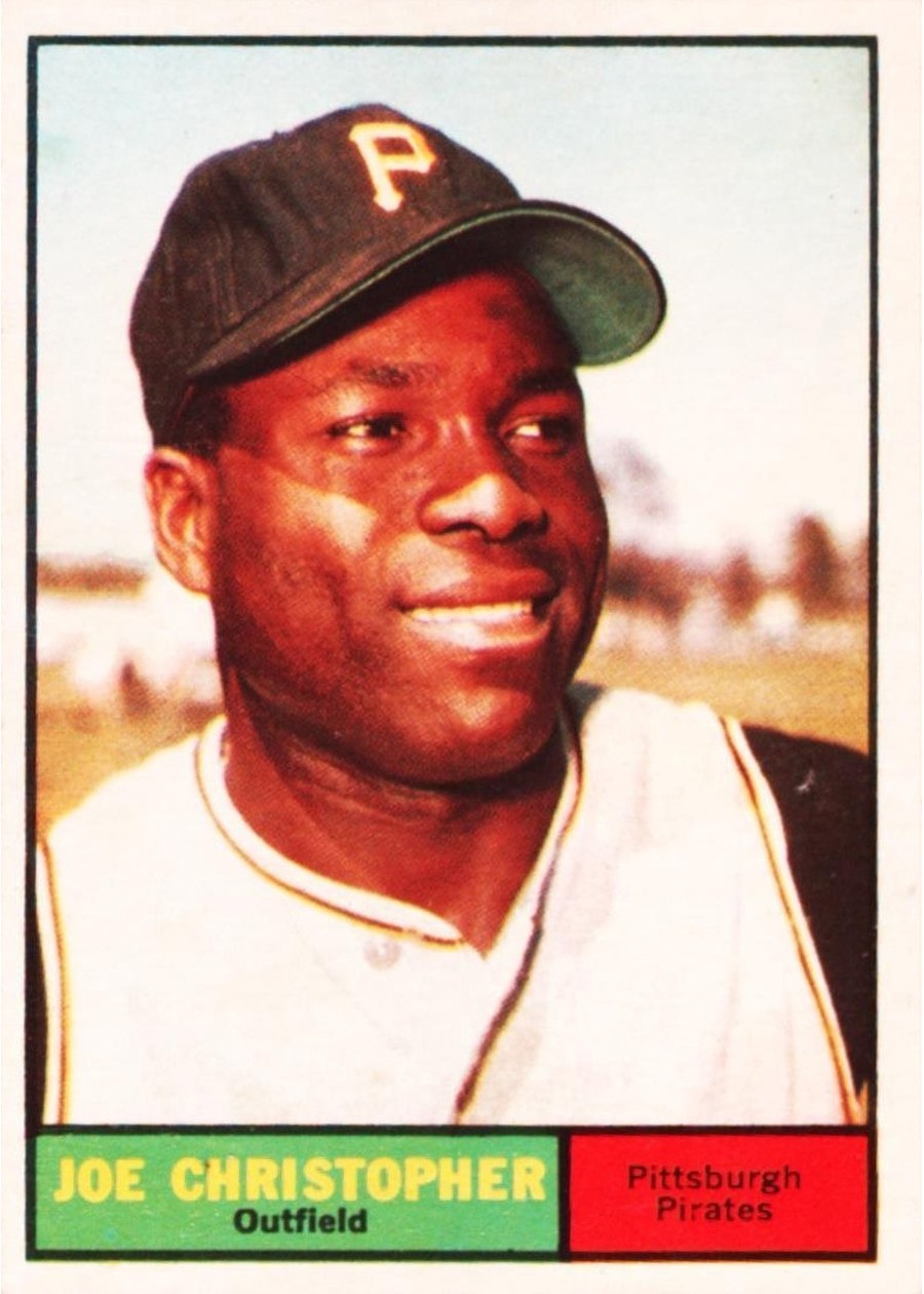 1961 Topps #82 Joe Christopher, Pittsburgh Pirates