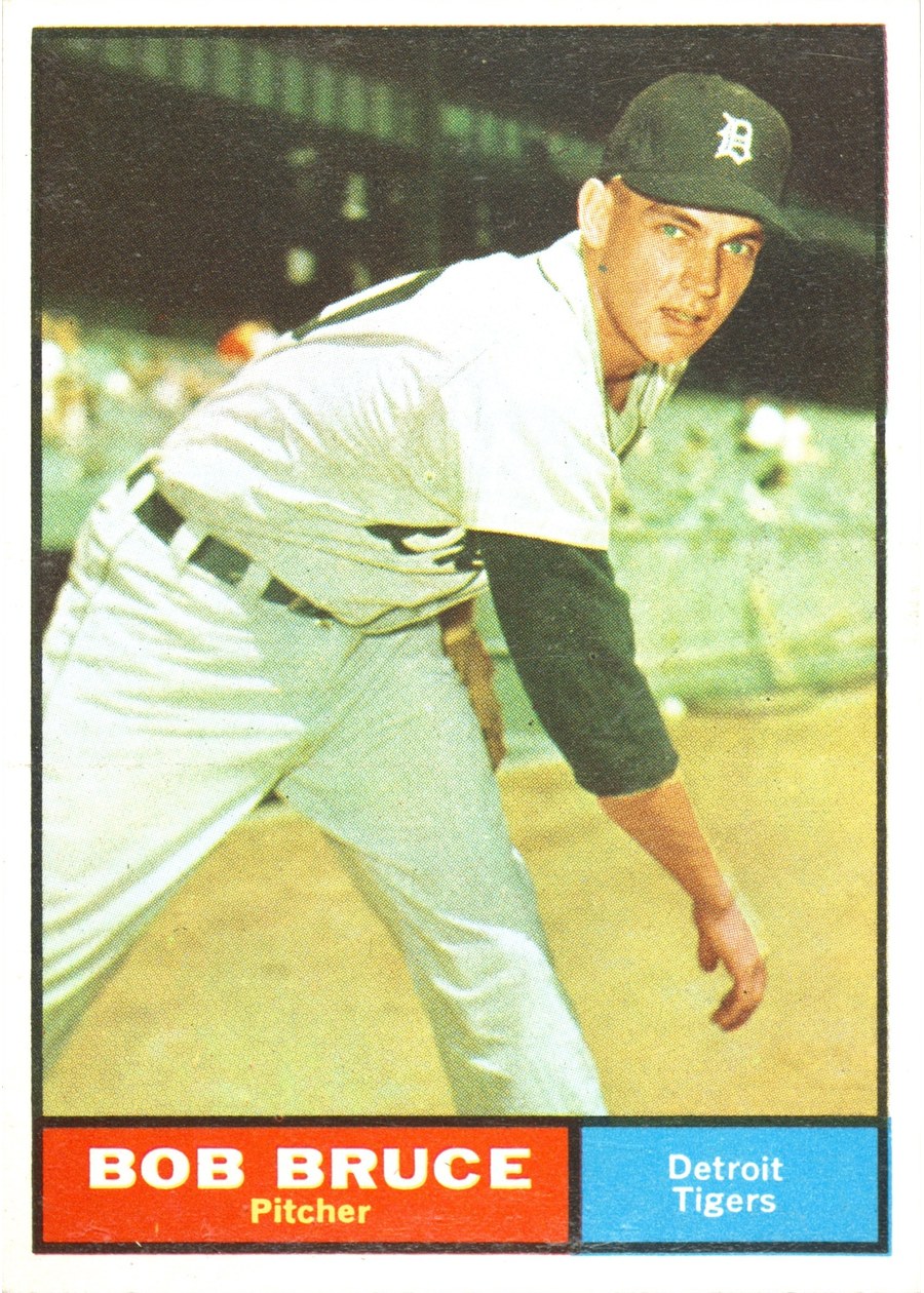1961 Topps #83 Bob Bruce, Detroit Tigers