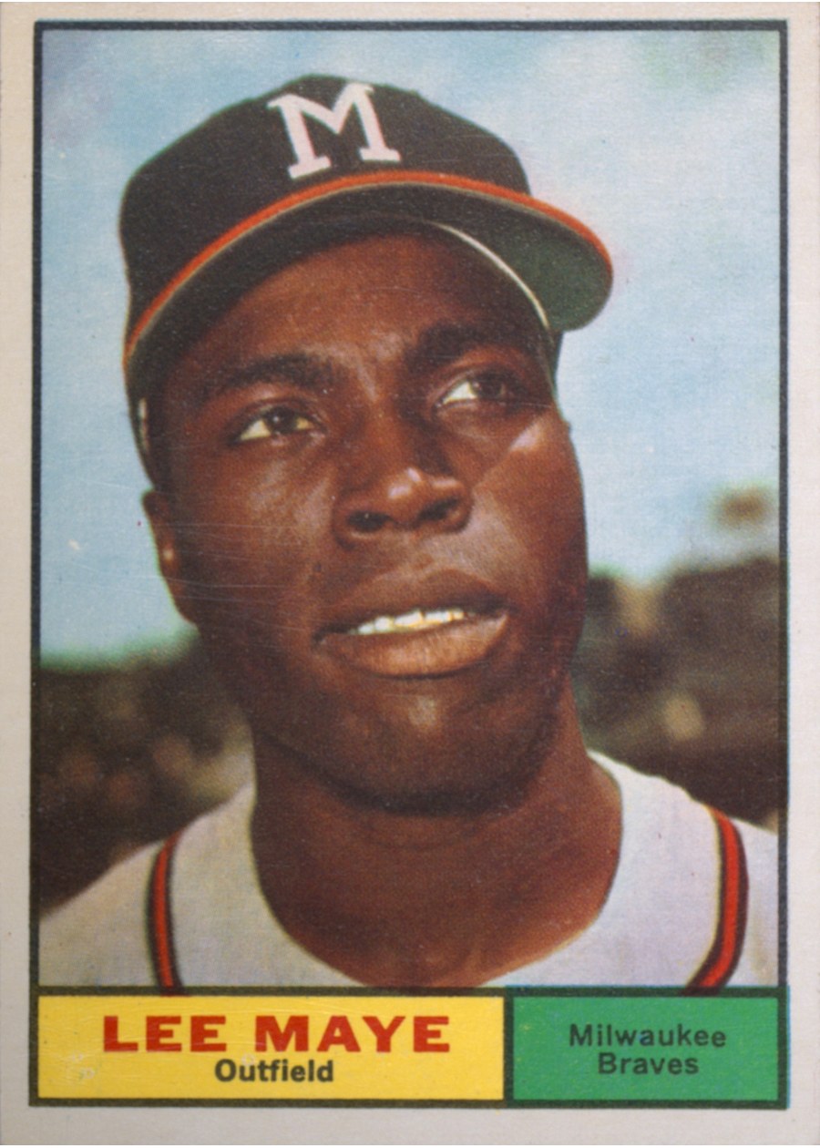 1961 Topps #84 Lee Maye, Milwaukee Braves