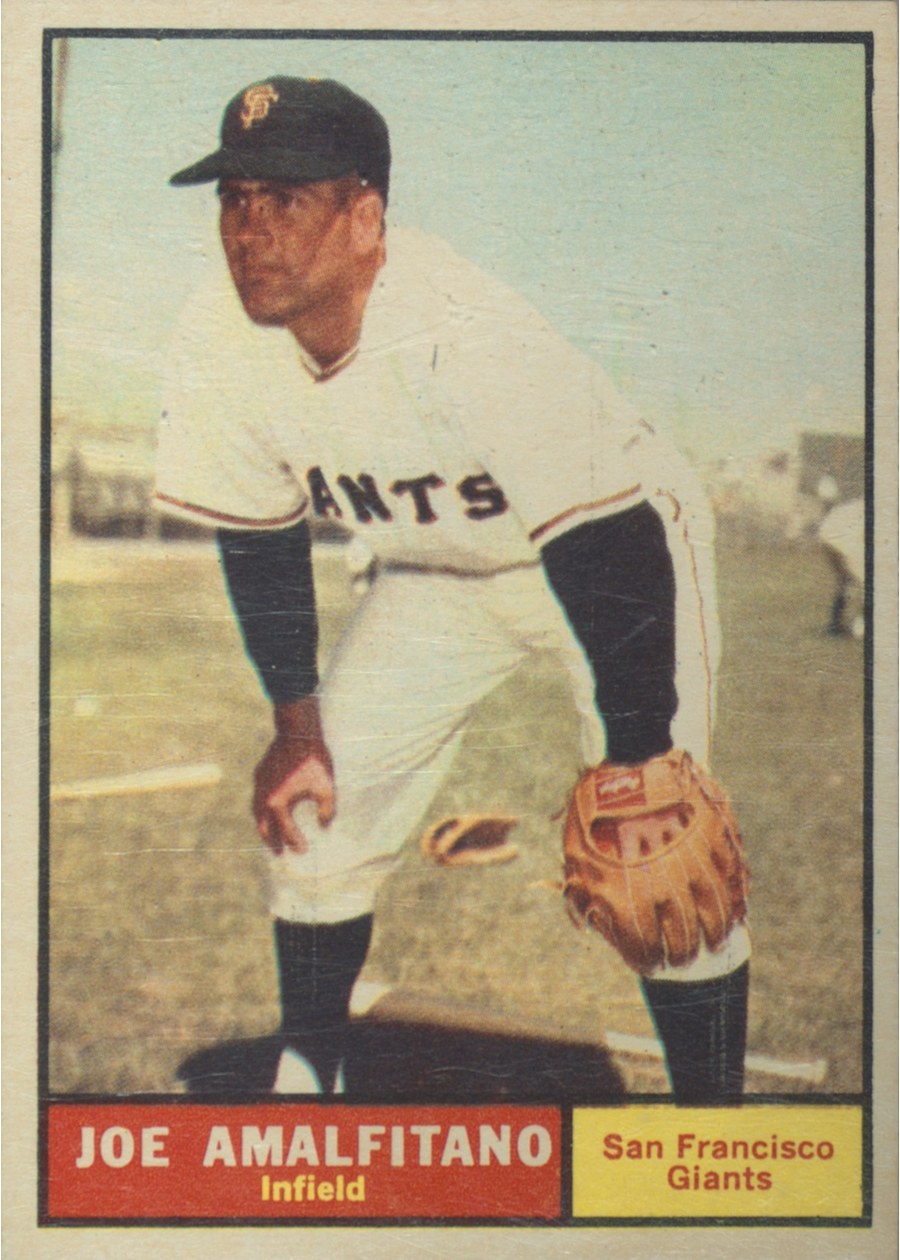 1961 Topps #87 Joe Amalfitano, San Francisco Giants
