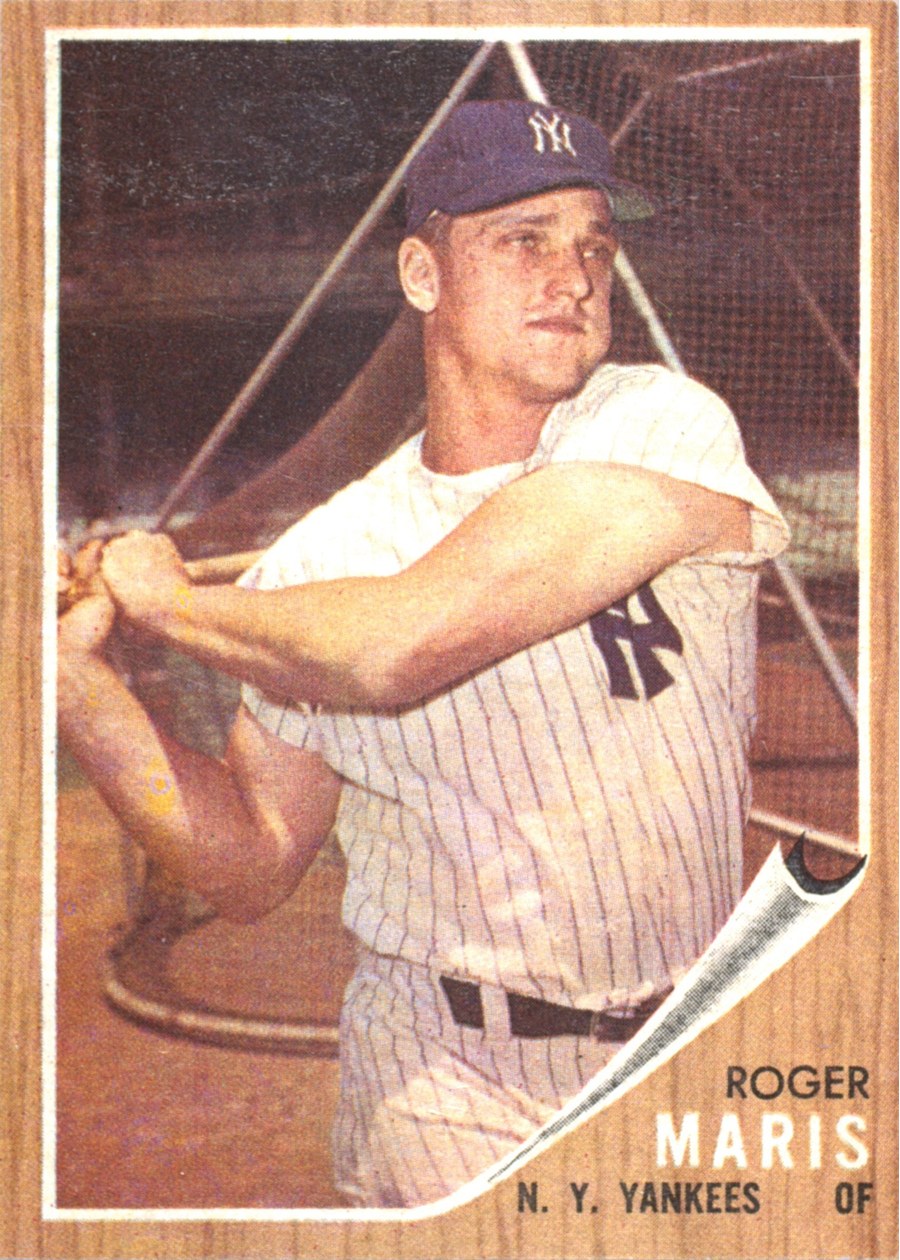 1962 Topps #1 Roger Maris, New York Yankees