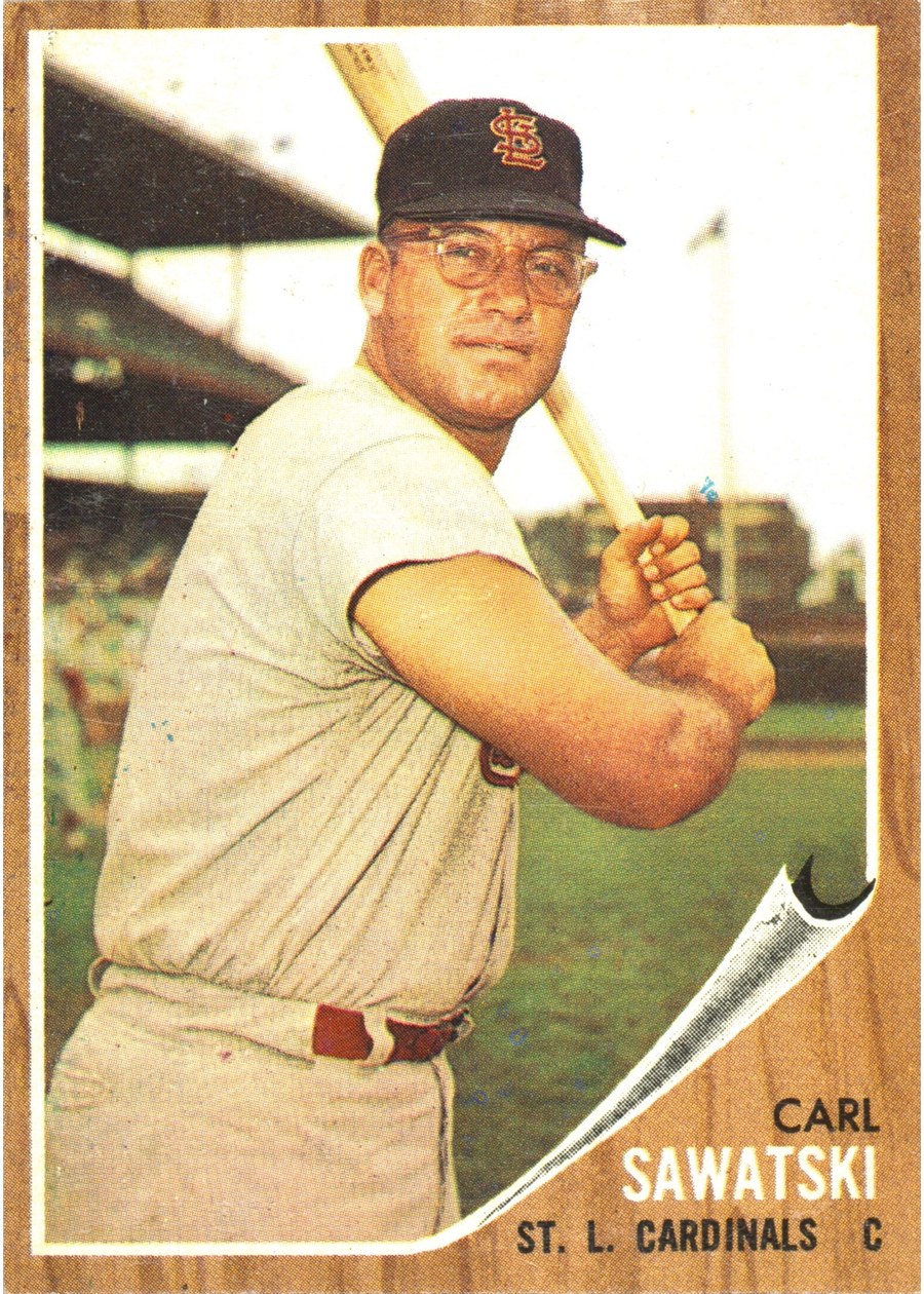 1962 Topps #106 Carl Sawatski, St. Louis Cardinals