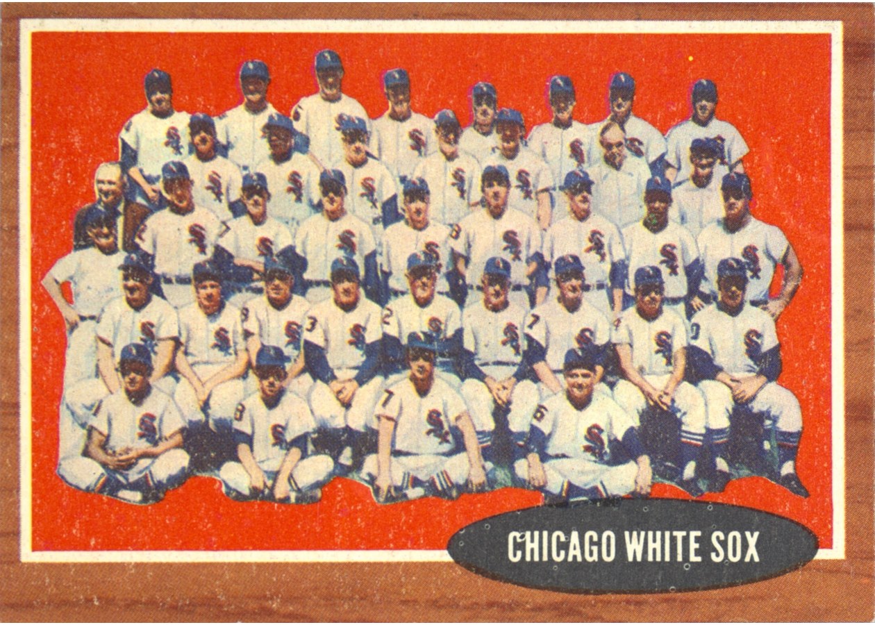 1962 Topps #113 Chicago White Sox Team