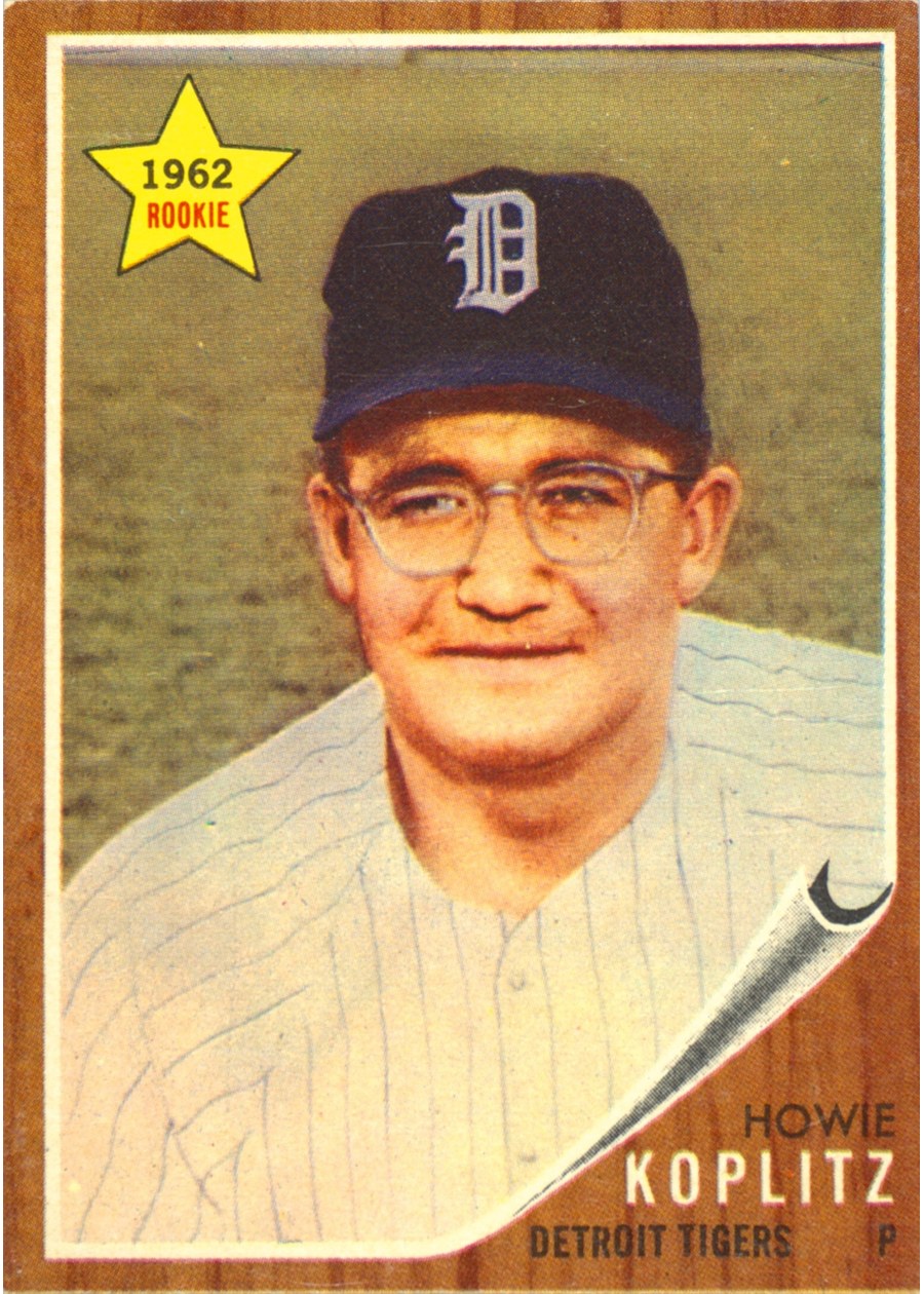 1962 Topps #114 Howie Koplitz, Detroit Tigers
