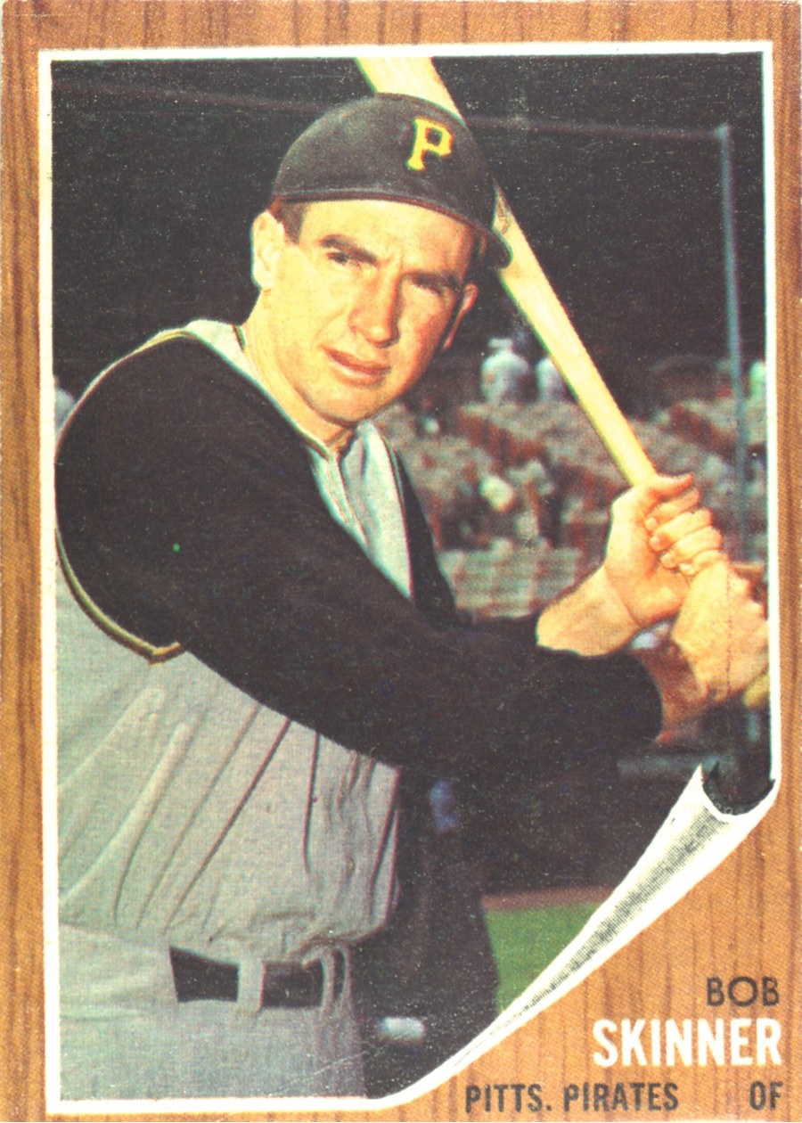 1962 Topps #115 Bob Skinner, Pittsburgh Pirates