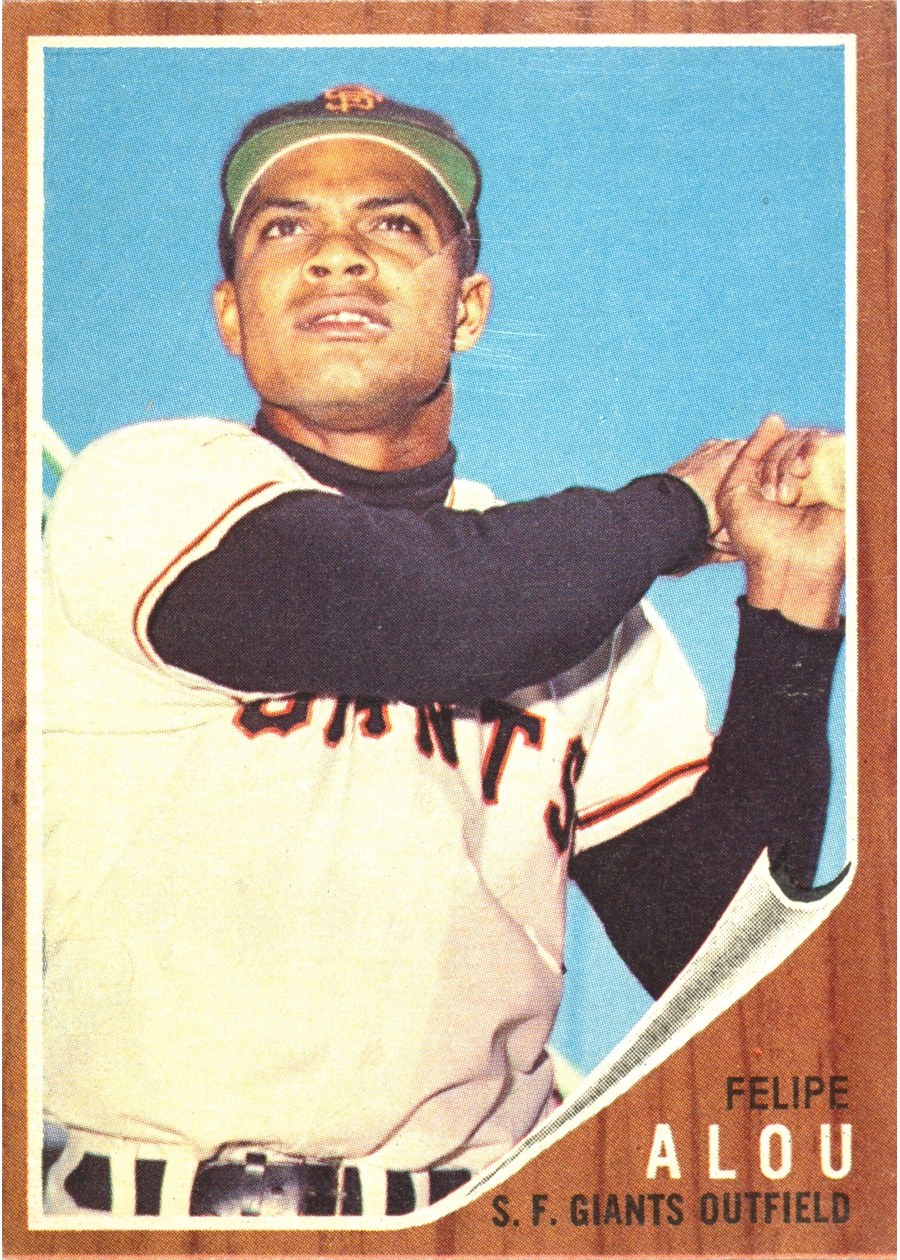 1962 Topps #133 Felipe Alou, San Francisco Giants