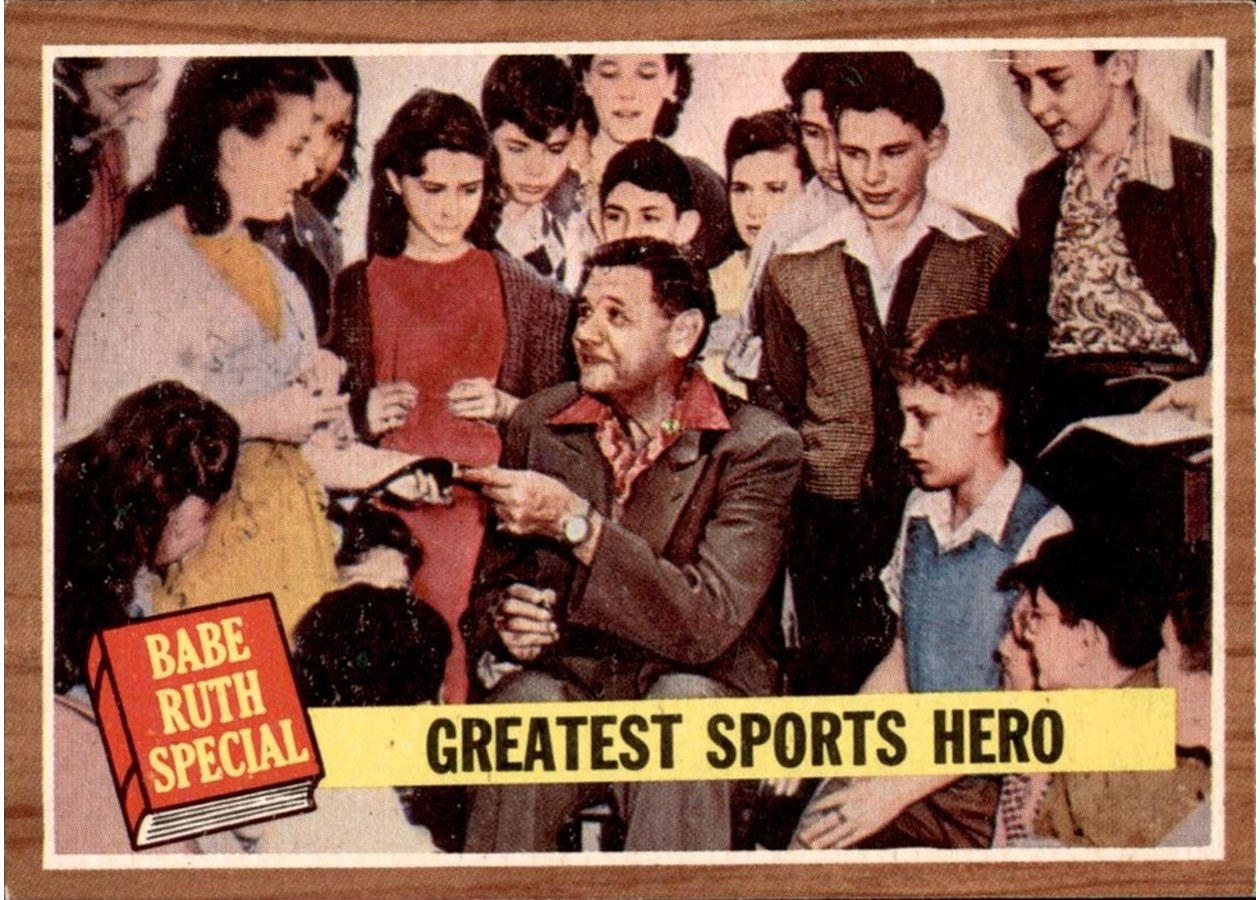 1962 Topps #143 Babe Ruth Special: Greatest Sports Hero