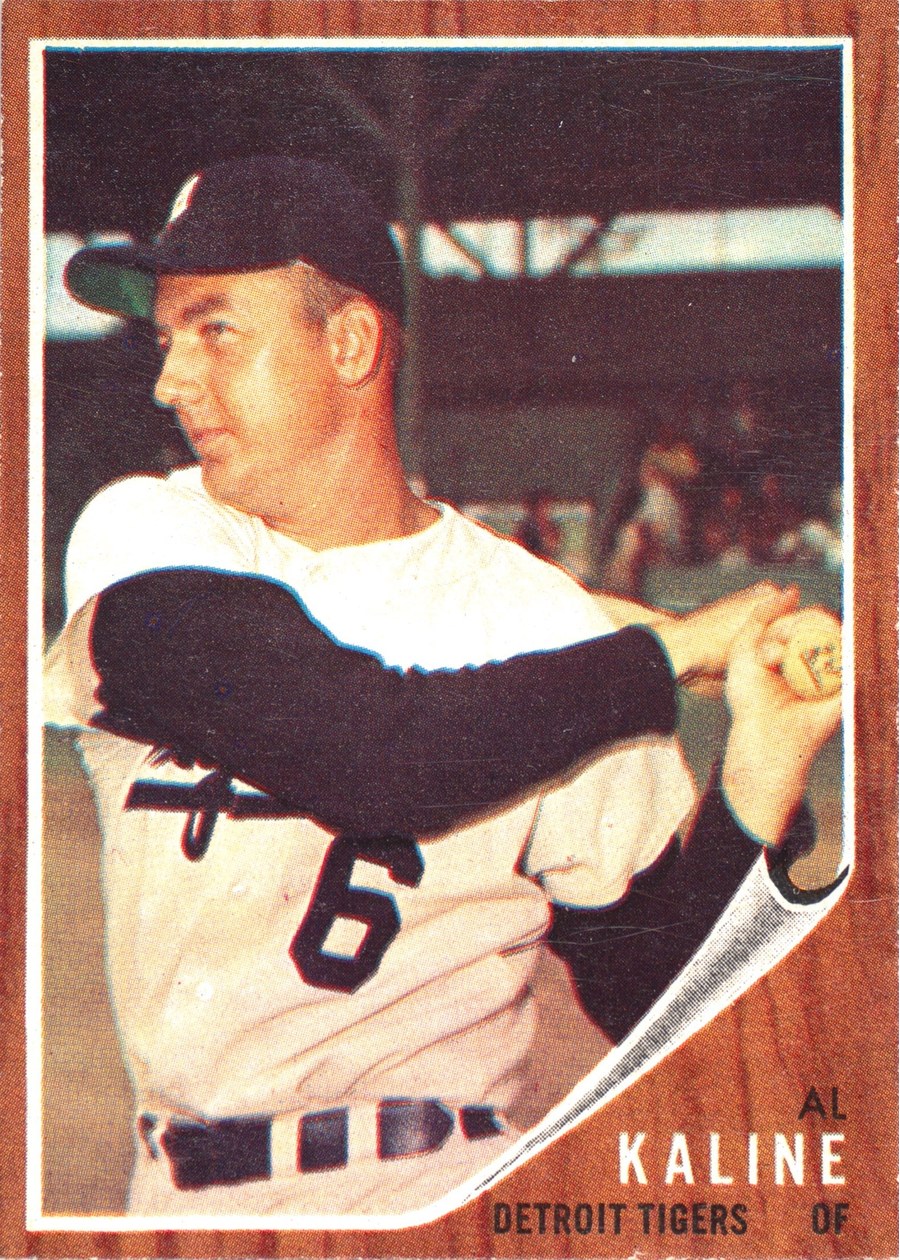 1962 Topps #150 Al Kaline, Detroit Tigers