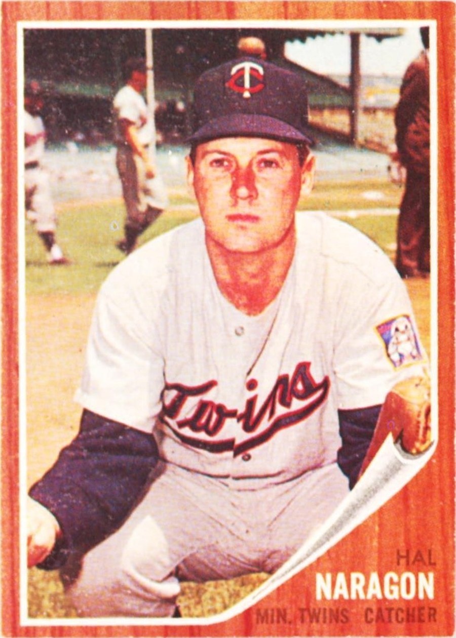 1962 Topps #164 Hal Naragon, Minnesota Twins