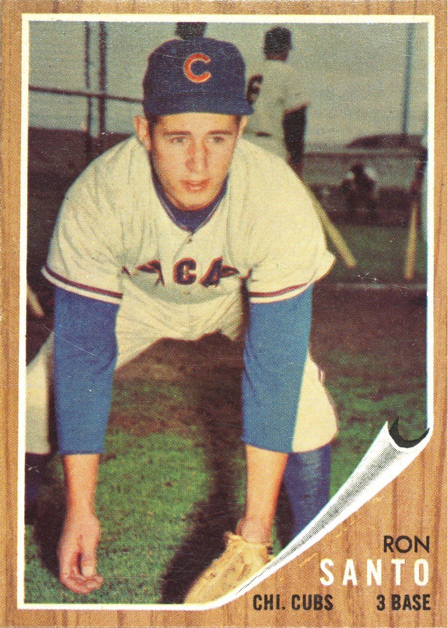 1962 Topps #170 Ron Santo, Chicago Cubs