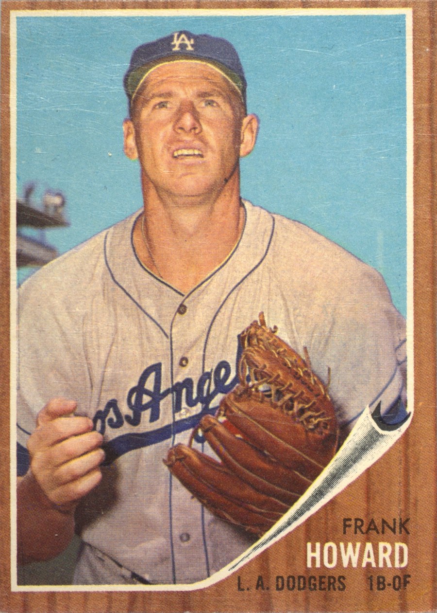 1962 Topps #175 Frank Howard, Los Angeles Dodgers