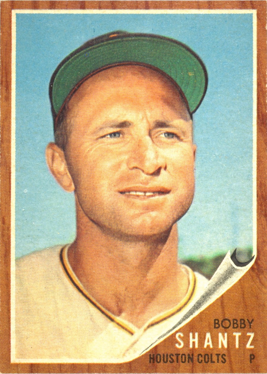 1962 Topps #177 Bobby Shantz, Houston Colt .45's