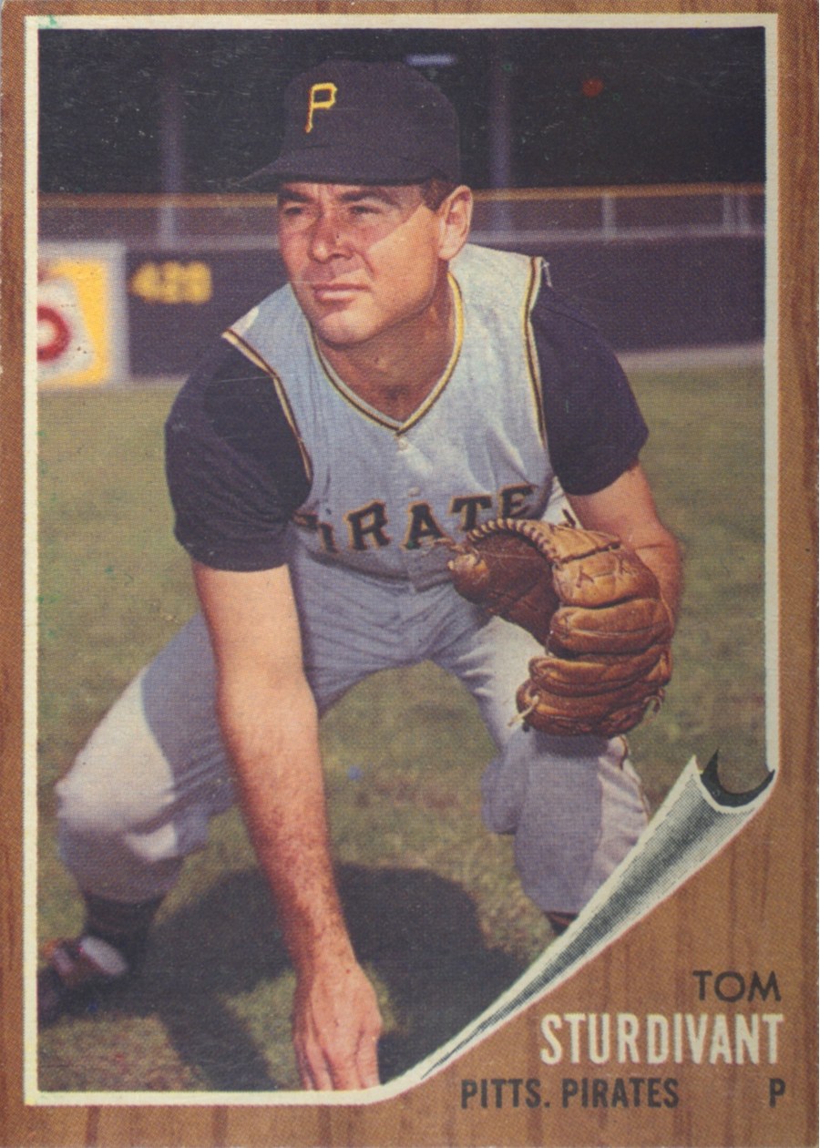 1962 Topps #179 Tom Sturdivant, Pittsburgh Pirates
