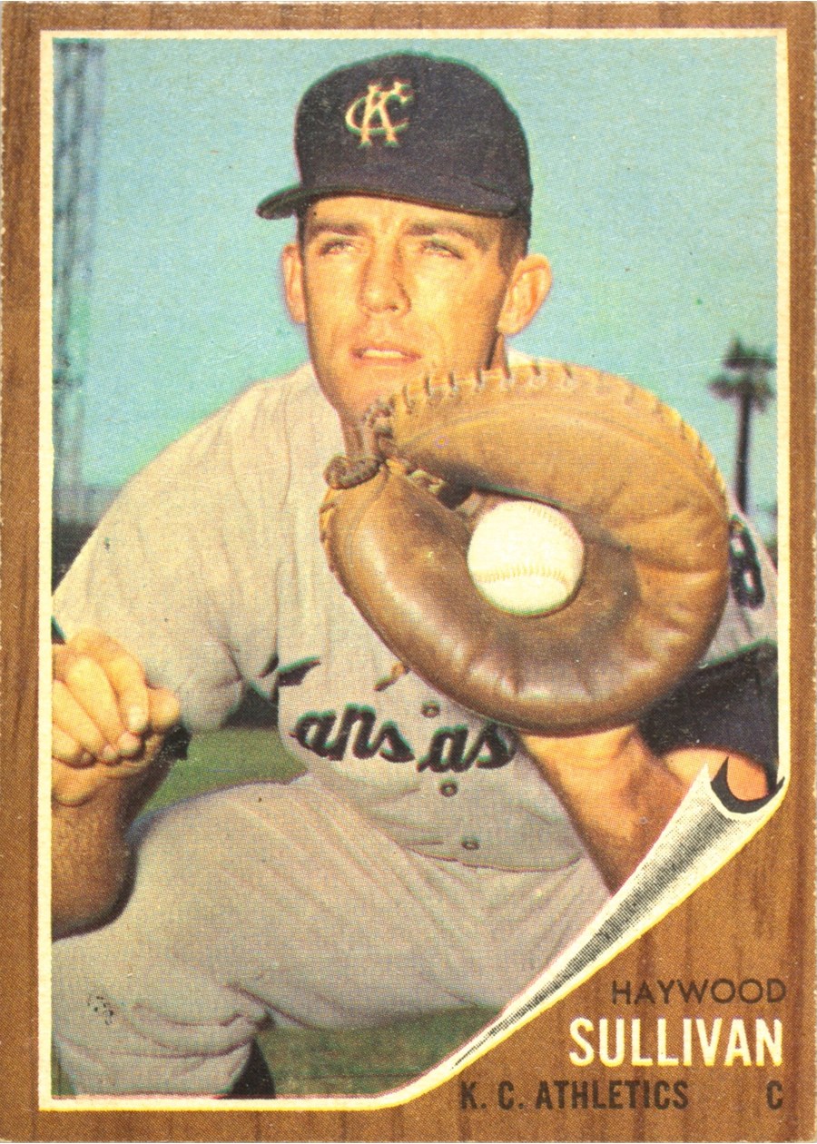 1962 Topps #184 Haywood Sullivan, Kansas City Athletics