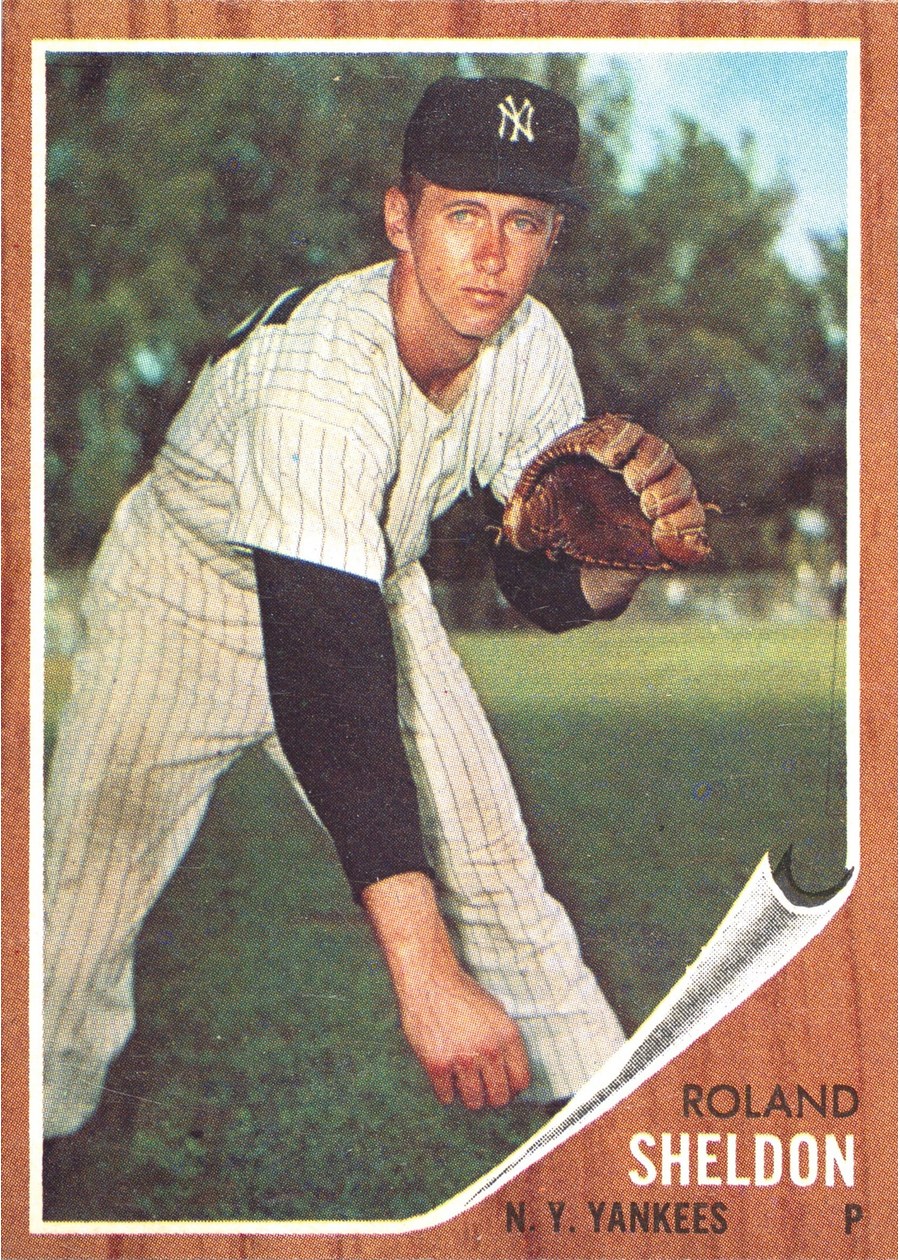 1962 Topps #185 Roland Sheldon, New York Yankees