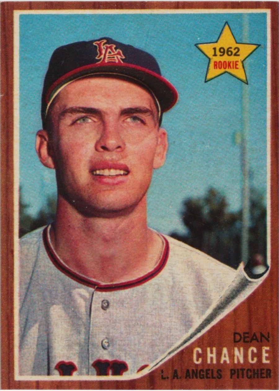 1962 Topps #194 Dean Chance, Los Angeles Angels