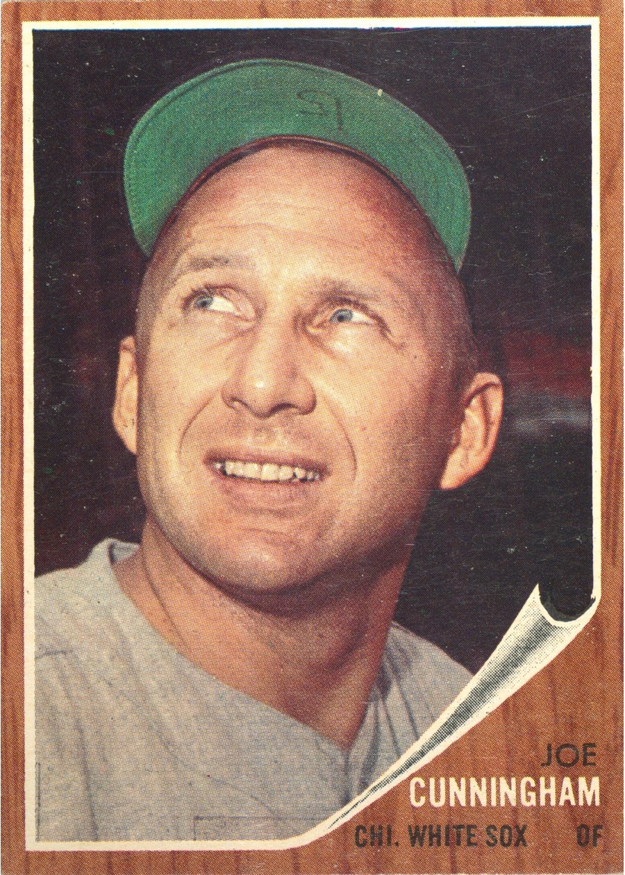 1962 Topps #195 Joe Cunningham, Chicago White Sox