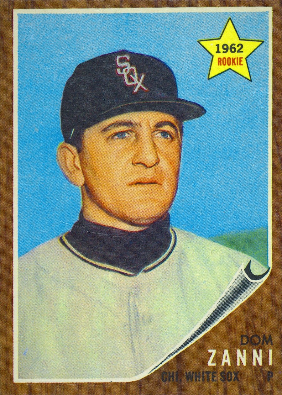 1962 Topps #214 Dom Zanni, Chicago White Sox