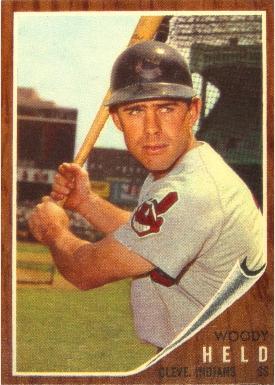 1962 Topps #215 Woody Held, Cleveland Indians