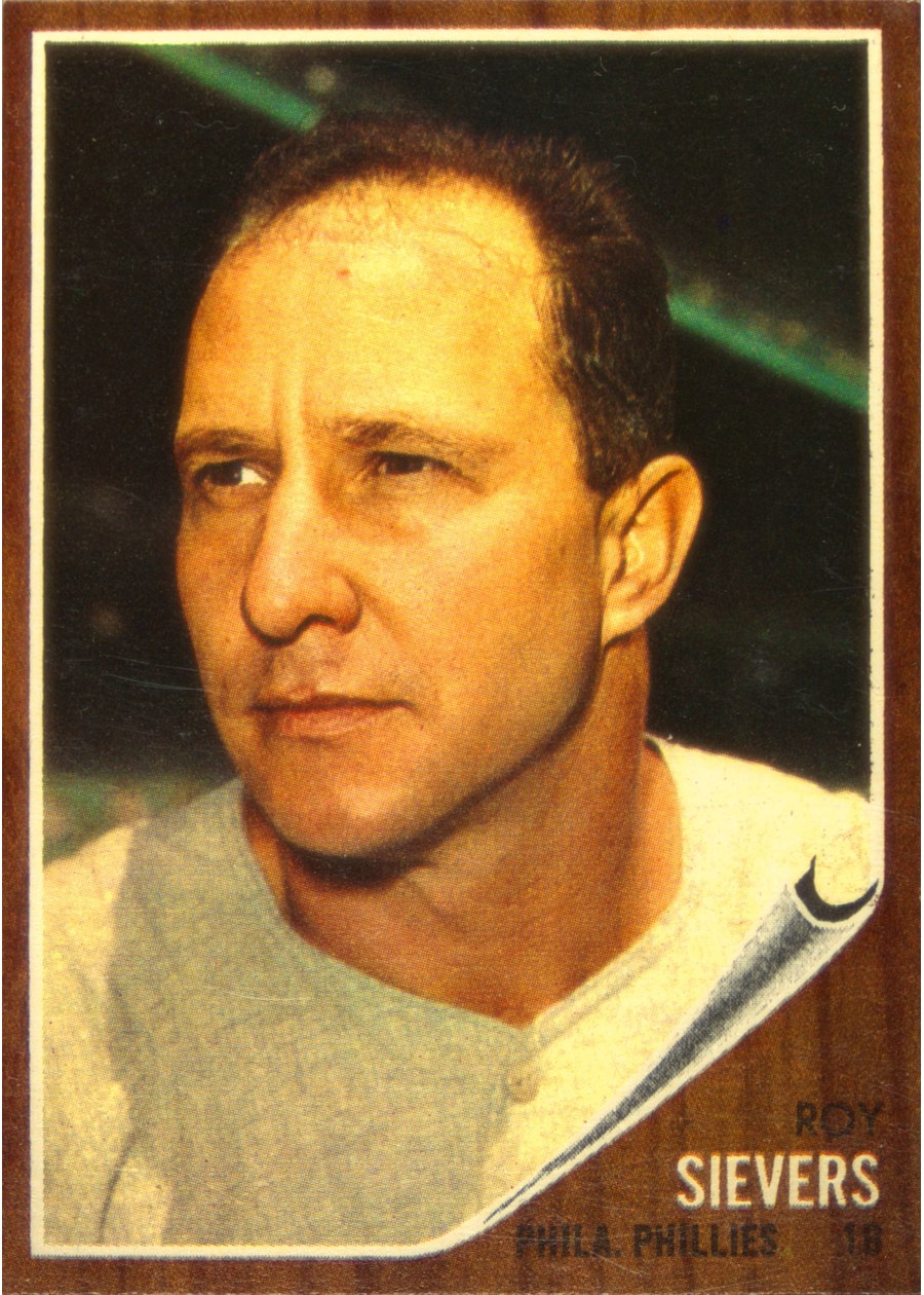 1962 Topps #220 Roy Sievers, Philadelphia Phillies