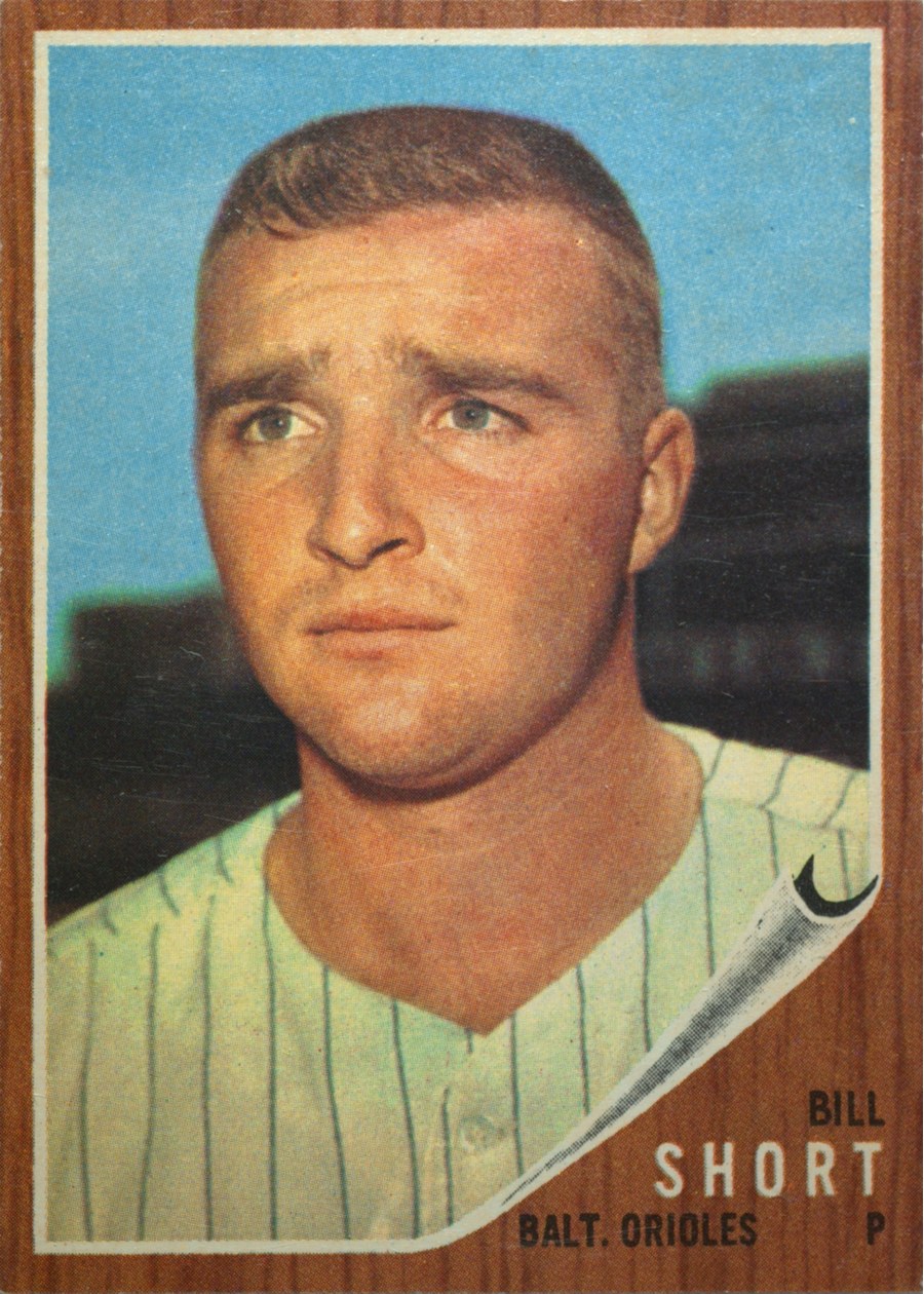 1962 Topps #221 Bill Short, Baltimore Orioles