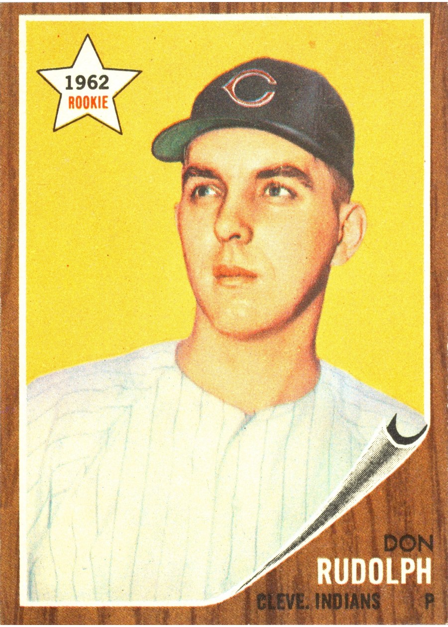 1962 Topps #224 Don Rudolph, Cleveland Indians