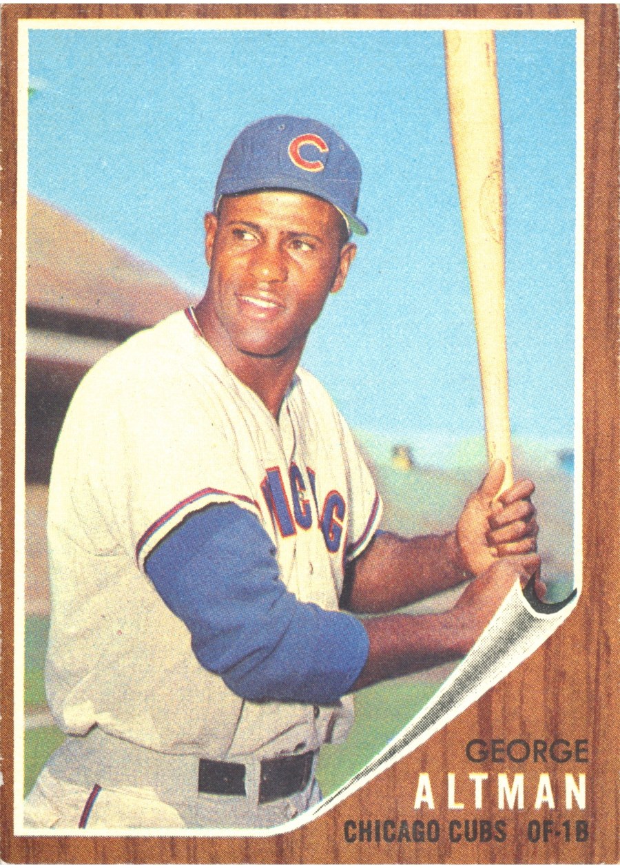 1962 Topps #240 George Altman, Chicago Cubs