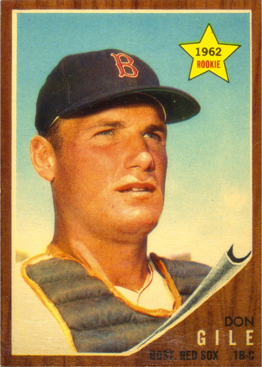 1962 Topps #244 Don Gile, Boston Red Sox