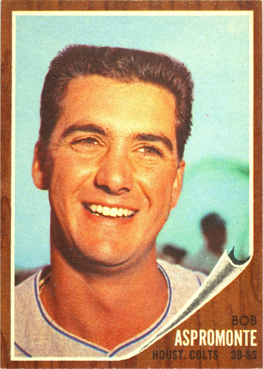 1962 Topps #248 Bob Aspromonte, Houston Colt .45's