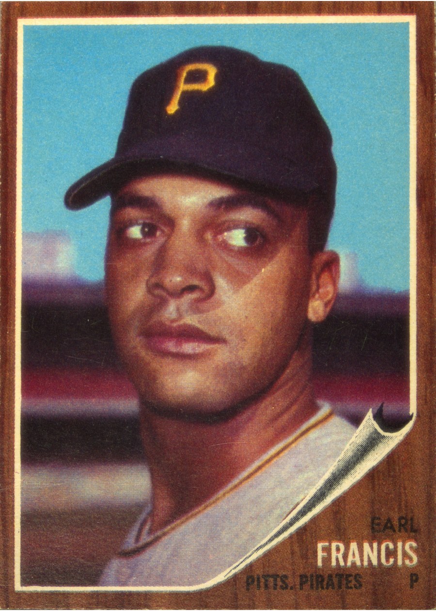 1962 Topps #252 Earl Francis, Pittsburgh Pirates