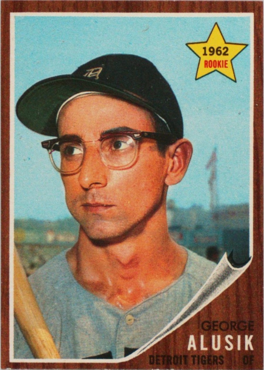 1962 Topps #261 George Alusik, Detroit Tigers
