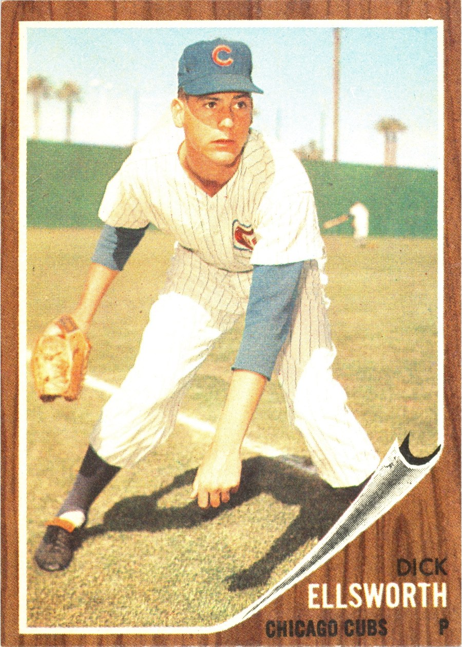 1962 Topps #264 Dick Ellsworth, Chicago Cubs