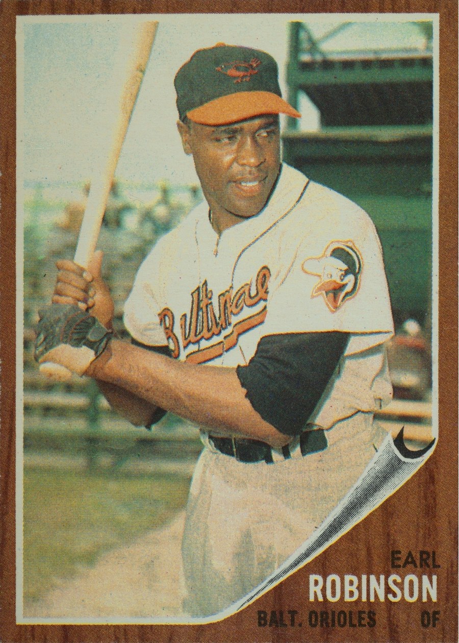 1962 Topps #272 Earl Robinson, Baltimore Orioles