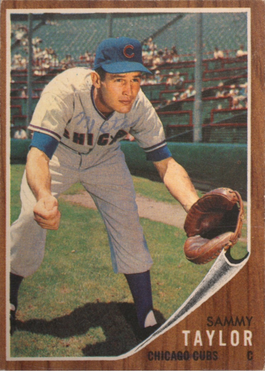 1962 Topps #274 Sammy Taylor, Chicago Cubs