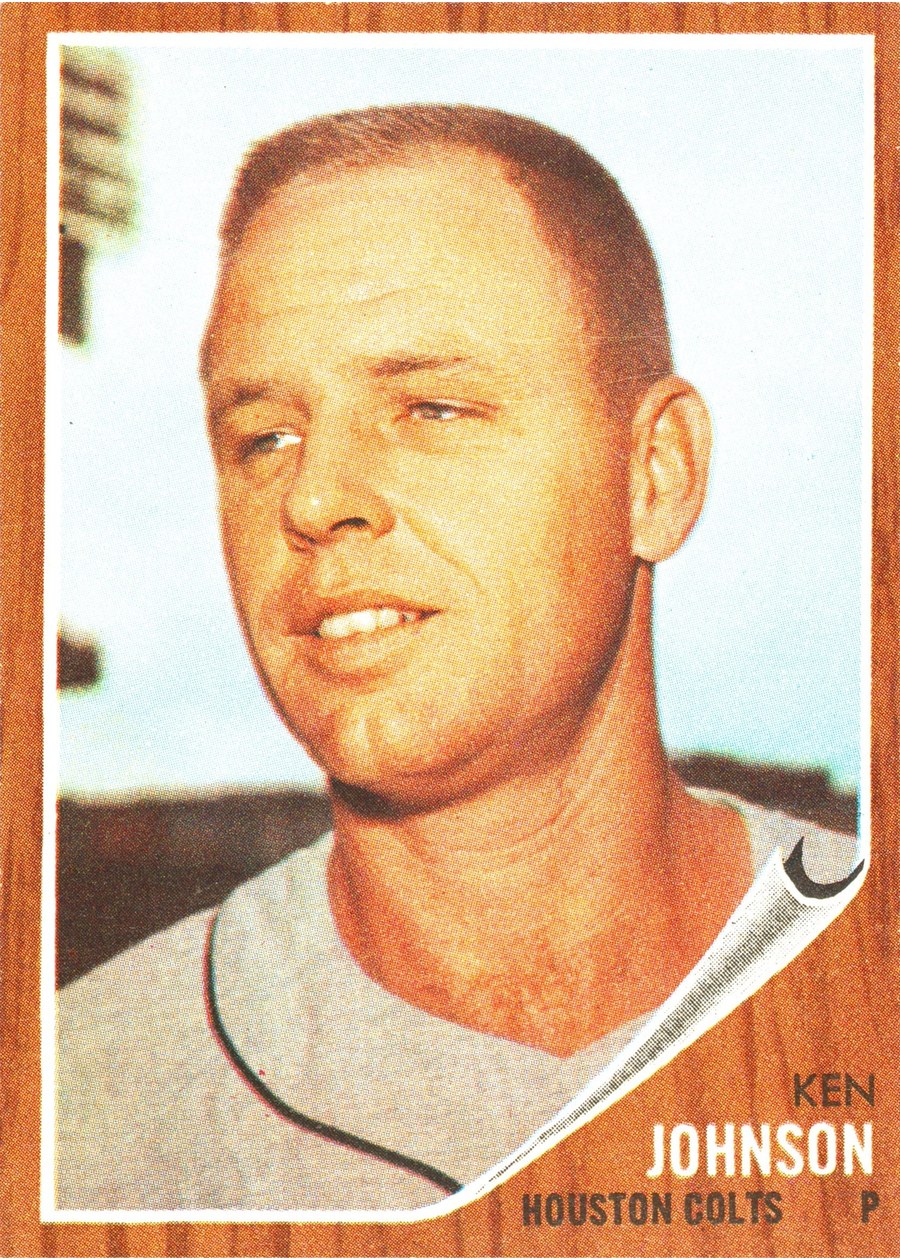 1962 Topps #278 Ken Johnson, Houston Colt .45's