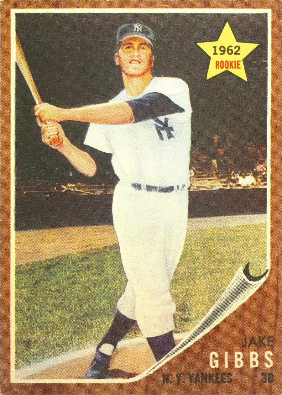 1962 Topps #281 Jake Gibbs, New York Yankees